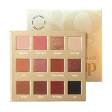 GLAM UP EYESHDW PLT 12 SHD TALC FREE