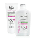 SET 2/1 GARLIC & CAPIXYL SHAMPOO 500 ML DR C TUNA,HAIR MASK
