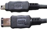 Кабел FireWire IEEE1394 6P/4P 1 м