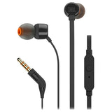 Слушалки JBL T110 со микрофон, црни