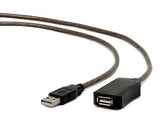 USB кабел за активен продолжен кабел 10м Gembird црн