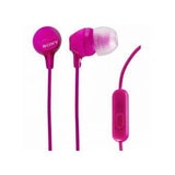 Слушалки Sony MDR-EX15APP со микрофон розова