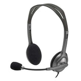 Слушалки Logitech H111 со микрофон во пакет