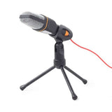 Микрофон Gembird MIC-D-03 за на маса, црн со трипод