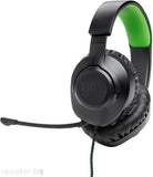 Слушалки JBL Gaming Quantum 100X за Xbox, црно-зелени со микрофон.
