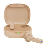 Слушалки JBL Wave Flex Bluetooth со микрофон, беж