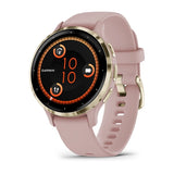 Паметен часовник Garmin Venu 3S меко злато со лента од Dust Rose