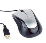 Глушец Gembird MUS-3B-02 Оптички црно/сив 1000DPI USB
