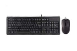 Тастатура A4 KR-9276 ComfortKey со глушец USB, црна