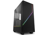 ATX Midi Tower куќиште Sharkoon RGB FLOW Gaming со 2xUSB 3.0, USB 2.0, 120mm вентилатор, 2xLED ленти