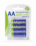 Батерии 2000mAH Rech. NI-MH AA пакет од 4 EnerGenie Instant