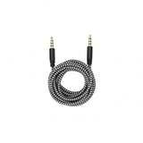 Кабел стерео приклучок 3,5mm кон стерео 3,5mm 4 пина 1,5m SBOX метален/златен овошен црн