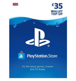 PlayStation Network картичка 35 фунти за PS5/PS4 / Велика Британија