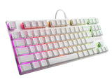 Тастатура Sharkoon PureWriter TKL RGB Механичка за игри со RGB осветлување - Kailh Blue Switch White
