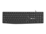 Тастатура Natec Nautilus Slim црна