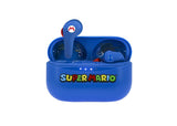 Слушалки Bluetooth OTL Super Mario сини TWS