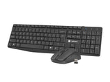 Keyboard Natec Wireless Squid Multimedia w/Mouse 1600dpi