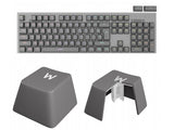 Keycaps Genesis Lead 300 Universal Grey Double Shot Gaming