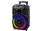 Звучник Trevi XF 460 KB КАРАОКЕ 40W, полнење со Bluetooth, микрофон, количка, диско LED