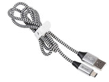 Кабел USB-A 2.0 до Type-C 1m Tracer црно-сребрен