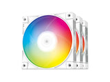 Вентилатор во куќиште 120x120x25 Deepcool FC120 Бела 3 во 1 1800 вртежи во минута Супер тивок ARGB LED