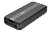 Моќна батерија Tellur PBC203 20000mAh Двоен USB + Type-C + Micro USB Црна
