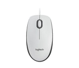Глушец Logitech Optical M100 USB Бело