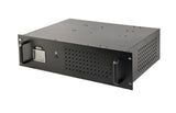 UPS Gembird 2000VA LCD монитор за монтирање на рекет со AVR, црна боја
