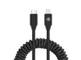 USB Type-C до Lightning кабел за Apple PD27W Tellur 1.8m продолжен црн