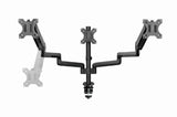Monitor Desktop Stand Gembird for 3 Monitors Full Motion
