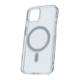 Mbështjellëse silikoni MagSafe për Apple iPhone 14, transparente