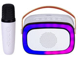 Звучник Trevi XR 8A01 Mini Party KARAOKE со BT, микрофон. microSD, USB, AUX-IN бела боја