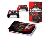 Vinyl cover (stickers) for console and controller - CodMWIII (PS5 Disc Edition)