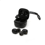 Слушалки Platinet TWS Bluetooth со црна футрола PM1001