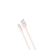 Кабел USB 2.0 AM до Type-C 1м XO NB156 розов