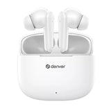 Слушалки Denver TWE-48 Bluetooth со микрофон, бели
