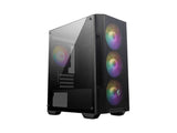 ATX Micro Tower куќиште MSI MAG FORGE M100A Auto-RGB со 2 USB 2.0, 1 USB 3.2, 4 вентилатори од 120 mm