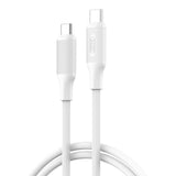 Кабел USB 2.0 Тип-C до Тип-C 1м XO NB-Q265B 60W PD Бел