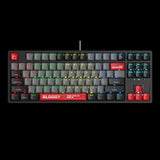 Тастатура A4 Bloody Gaming S87 Механичка RGB BLMS Црвена Прекинувачка