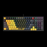 Тастатура A4 Bloody Gaming S98 Механичка RGB Спортска Lime BLMS Црвена Прекинувачка