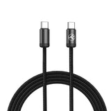 USB тип-C до тип-C кабел PD60W Tellur 1м црн