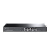 TP-Link Switch 16 портен 10/100/1000 TL-SG2218, монтажен на rack со 2 SFP порти