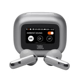 Слушалки JBL Live Flex 3 Bluetooth ANC со микрофон сребрени
