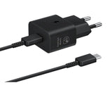 Samsung супер брз полнач 45W тип-C црн со кабел