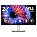 Монитор 27" Dell U2724DE UltraSharp QHD 2560x1440 IPS120Hz HDMI/2xDP/USB-C/3xUSB/Поставка за адаптер/RJ45
