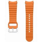 Samsung Galaxy Watch 4/5/6/7/FE Sport Band портокалов (S/M)