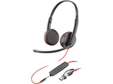 Kufje stereo HP Poly Blackwire 3225