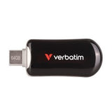 USB драјв тип-C 128GB Verbatim Plectra Black