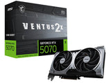MSI GeForce RTX 5070 VENTUS 2X OC 12GB GDDR7/HDMI/3xDP/DX12U/PCIe 5.0/TORX ВЕНТИЛАТОР 5.0