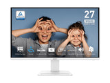 Monitor 27" MSI PRO MP273QW E2 IPS, 100Hz, 1ms, 2560 x 1440 WQHD, HDMIx2, DP, Speakers, VESA, White